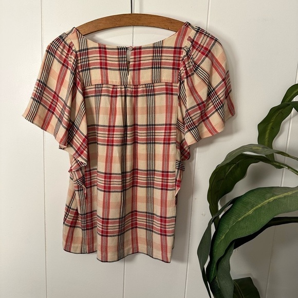 Maeve by Anthropologie Plaid Top, Size XS - Picture 5 of 11